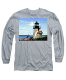 Brant Point Lighthose Nantucket Massachusetts - Long Sleeve T-Shirt