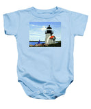 Brant Point Lighthose Nantucket Massachusetts - Baby Onesie