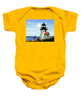 Brant Point Lighthose Nantucket Massachusetts - Baby Onesie