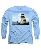 Brant Point Lighthose Nantucket Massachusetts - Long Sleeve T-Shirt