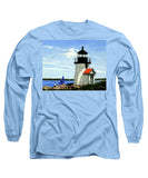 Brant Point Lighthose Nantucket Massachusetts - Long Sleeve T-Shirt