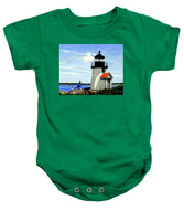 Brant Point Lighthose Nantucket Massachusetts - Baby Onesie