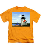 Brant Point Lighthose Nantucket Massachusetts - Kids T-Shirt