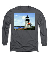 Brant Point Lighthose Nantucket Massachusetts - Long Sleeve T-Shirt