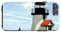 Brant Point Lighthose Nantucket Massachusetts - Phone Case