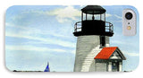 Brant Point Lighthose Nantucket Massachusetts - Phone Case