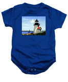 Brant Point Lighthose Nantucket Massachusetts - Baby Onesie