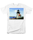 Brant Point Lighthose Nantucket Massachusetts - Men's T-Shirt  (Regular Fit)