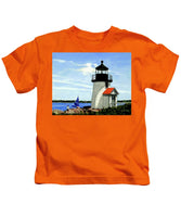 Brant Point Lighthose Nantucket Massachusetts - Kids T-Shirt