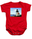 Brant Point Lighthose Nantucket Massachusetts - Baby Onesie