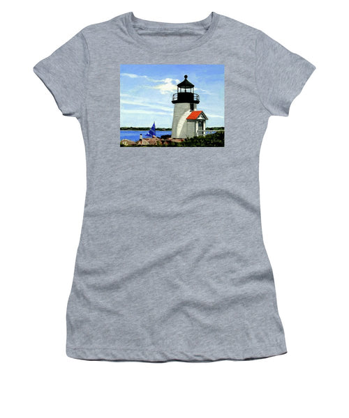 Brant Point Lighthose Nantucket Massachusetts - Women's T-Shirt