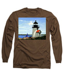 Brant Point Lighthose Nantucket Massachusetts - Long Sleeve T-Shirt