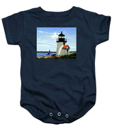 Brant Point Lighthose Nantucket Massachusetts - Baby Onesie