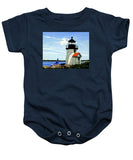 Brant Point Lighthose Nantucket Massachusetts - Baby Onesie