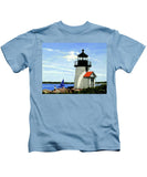 Brant Point Lighthose Nantucket Massachusetts - Kids T-Shirt