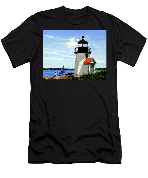 Brant Point Lighthose Nantucket Massachusetts - T-Shirt