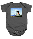 Brant Point Lighthose Nantucket Massachusetts - Baby Onesie