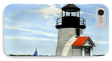 Brant Point Lighthouse Nantucket Massachusetts - Phone Case