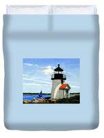 Brant Point Lighthouse Nantucket Massachusetts - Duvet Cover