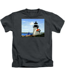 Brant Point Lighthouse Nantucket Massachusetts - Kids T-Shirt