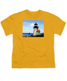 Brant Point Lighthouse Nantucket Massachusetts - Youth T-Shirt