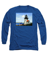 Brant Point Lighthouse Nantucket Massachusetts - Long Sleeve T-Shirt