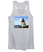 Brant Point Lighthouse Nantucket Massachusetts - Women's Tank Top