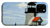 Brant Point Lighthouse Nantucket Massachusetts - Phone Case