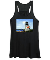 Brant Point Lighthouse Nantucket Massachusetts - Women's Tank Top