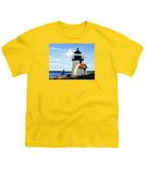 Brant Point Lighthouse Nantucket Massachusetts - Youth T-Shirt