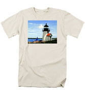 Brant Point Lighthouse Nantucket Massachusetts - Men's T-Shirt  (Regular Fit)