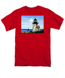 Brant Point Lighthouse Nantucket Massachusetts - Men's T-Shirt  (Regular Fit)