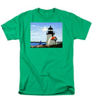 Brant Point Lighthouse Nantucket Massachusetts - Men's T-Shirt  (Regular Fit)