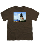 Brant Point Lighthouse Nantucket Massachusetts - Youth T-Shirt