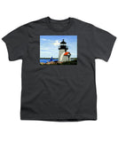 Brant Point Lighthouse Nantucket Massachusetts - Youth T-Shirt