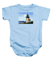 Brant Point Lighthouse Nantucket Massachusetts - Baby Onesie