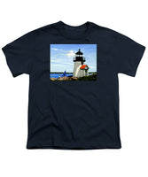 Brant Point Lighthouse Nantucket Massachusetts - Youth T-Shirt