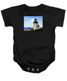 Brant Point Lighthouse Nantucket Massachusetts - Baby Onesie