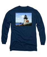 Brant Point Lighthouse Nantucket Massachusetts - Long Sleeve T-Shirt