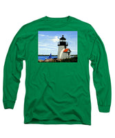 Brant Point Lighthouse Nantucket Massachusetts - Long Sleeve T-Shirt