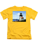 Brant Point Lighthouse Nantucket Massachusetts - Kids T-Shirt