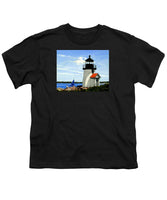 Brant Point Lighthouse Nantucket Massachusetts - Youth T-Shirt