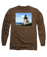 Brant Point Lighthouse Nantucket Massachusetts - Long Sleeve T-Shirt