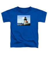 Brant Point Lighthouse Nantucket Massachusetts - Toddler T-Shirt