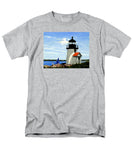 Brant Point Lighthouse Nantucket Massachusetts - Men's T-Shirt  (Regular Fit)