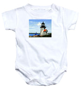 Brant Point Lighthouse Nantucket Massachusetts - Baby Onesie