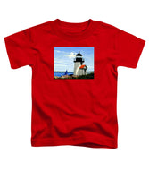 Brant Point Lighthouse Nantucket Massachusetts - Toddler T-Shirt