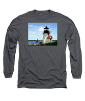 Brant Point Lighthouse Nantucket Massachusetts - Long Sleeve T-Shirt