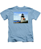 Brant Point Lighthouse Nantucket Massachusetts - Kids T-Shirt