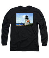 Brant Point Lighthouse Nantucket Massachusetts - Long Sleeve T-Shirt